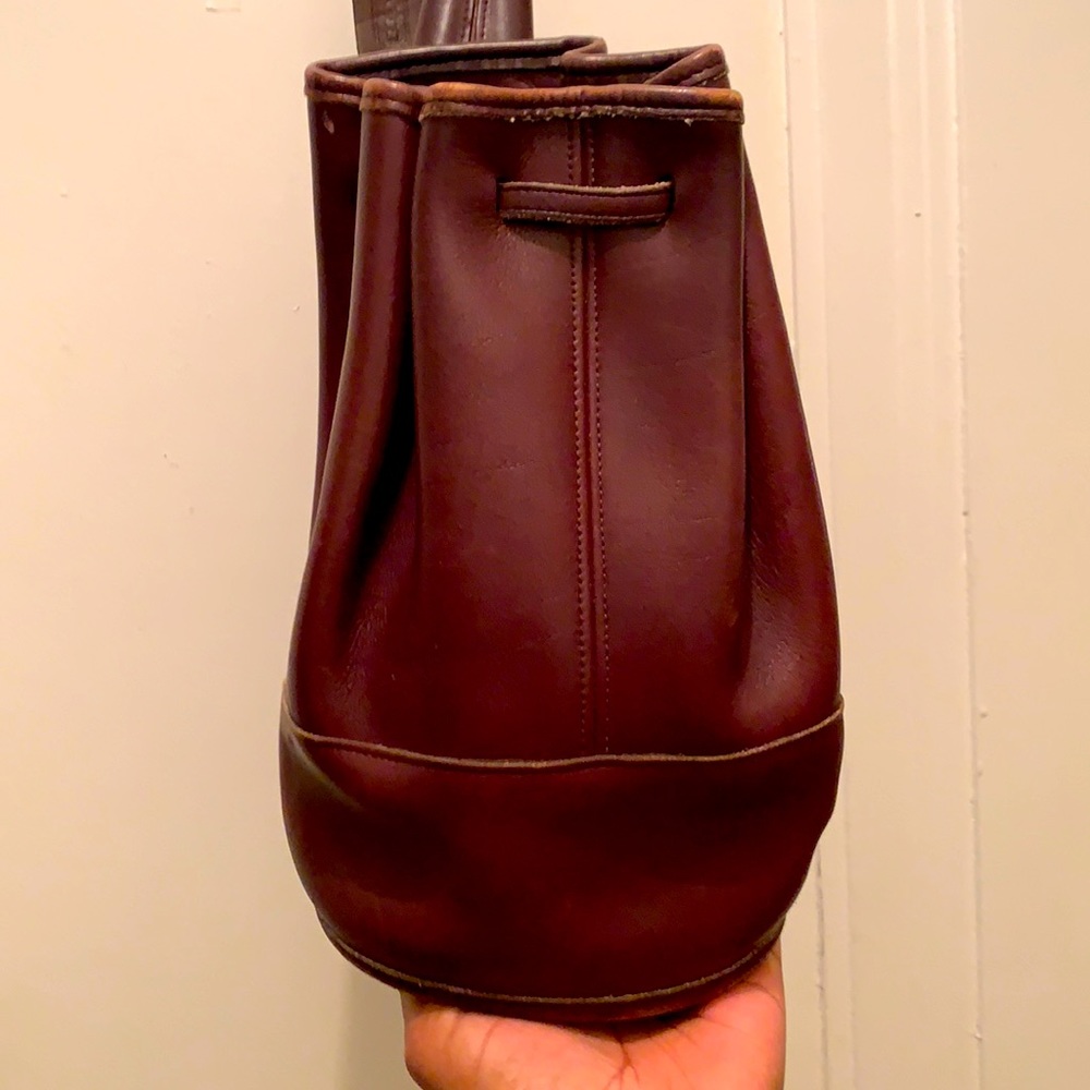 Vintage Coach bucket bag